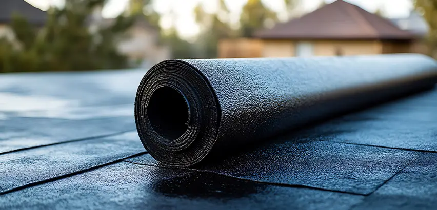 Rubber Flat Roof Replacement in Glen Ellyn