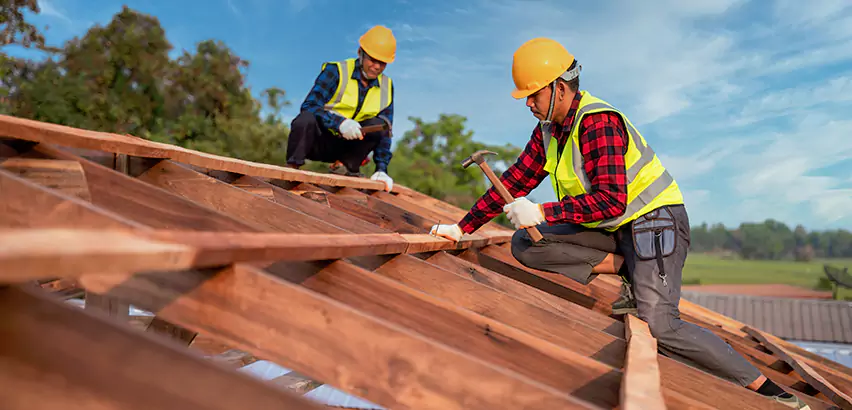 Sagging Eaves Repair in Glen Ellyn
