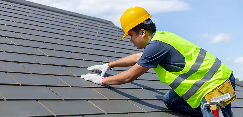 Slipped Slate Repair in Glen Ellyn