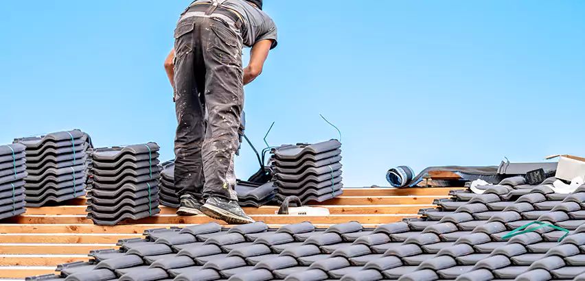 Replacing Tile Roof Underlayment in Glen Ellyn