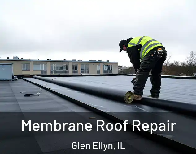 Membrane Roof Repair Glen Ellyn, IL