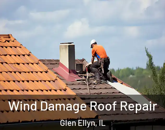  Wind Damage Roof Repair Glen Ellyn, IL
